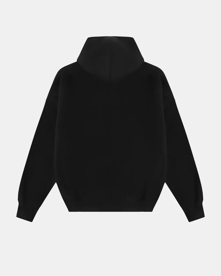 DOUBLE-LAYER 'BLACK' HOODIE