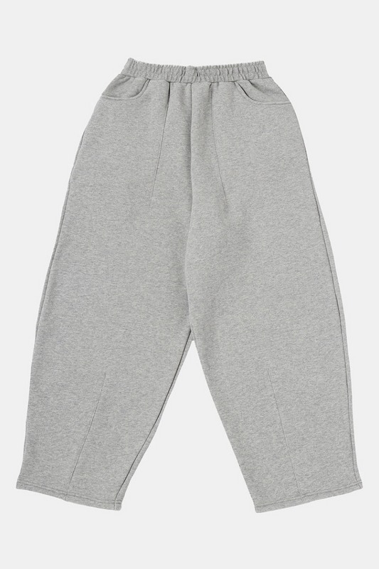 LOOSE FIT 'FLOWER GRAY' PANTS